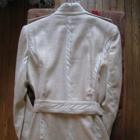 SOLD! | 3.1 Phillip Lim Cream/Gold Spring Coat - Picture 3 of 7